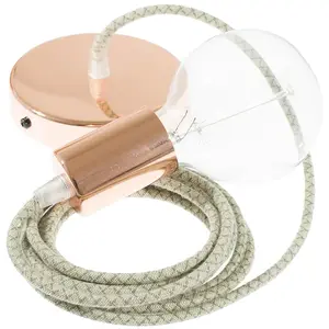 Creative Cables Lampe Suspendue Pendel Rd62 Lozenge 1 M Diy pas cher