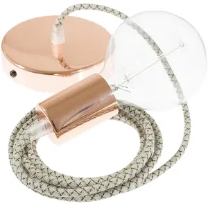 Creative Cables Lampe Suspendue Pendel Rd64 Lozenge 1 M Diy pas cher