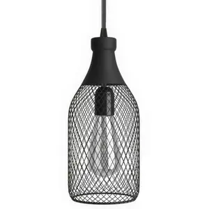 Creative Cables Lampe Suspendue Avec Abat-jour De Bouteille Jeroboam Avec Bulb 1.2 M pas cher