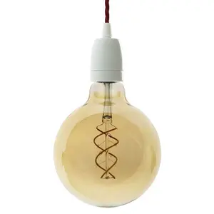 Creative Cables Lampe Suspendue Avec Ampoule Braided Textile 1.2 M pas cher