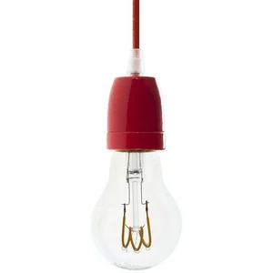 Creative Cables Lampe Suspendue Avec Ampoule Textile And Porcelain 1.2 MVendu parbricoinn
