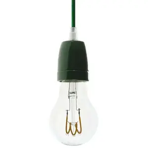 Creative Cables Lampe Suspendue Avec Ampoule Textile And Porcelain 1.2 MVendu parbricoinn