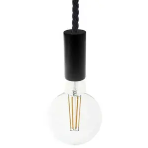 Creative Cables Lampe Suspendue Avec Ampoule Nautical Cable Xl 1 MVendu parbricoinn