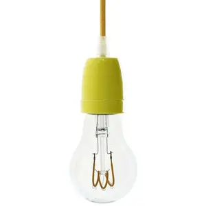 Creative Cables Lampe Suspendue Textile And Porcelain 1.2 M pas cher