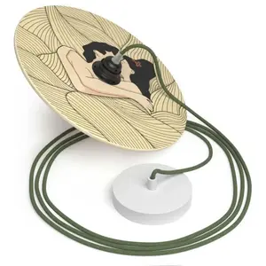 Creative Cables Lampe Suspendue Avec Ampoule Ufo-carolina Zuniga 2 M pas cher
