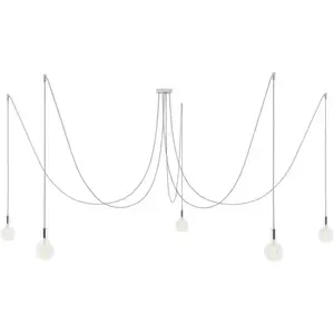 Creative Cables Lampe Suspendue Spider 5 Falls pas cher