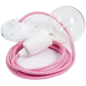 Creative Cables Lampe Suspendue Pendel Rz08 Zigzag 2 M pas cher