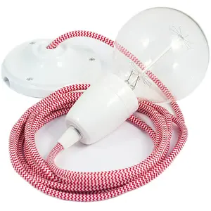 Creative Cables Lampe Suspendue Pendel Rz09 Zigzag 2 M pas cher