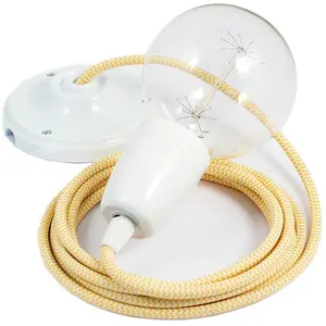 Creative Cables Lampe Suspendue Pendel Rz10 Zigzag 2 M pas cher