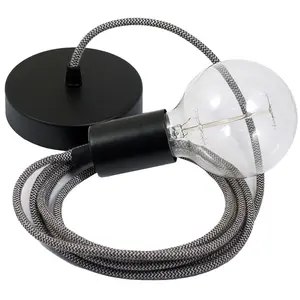Creative Cables Lampe Suspendue Pendel Rd74 Zigzag 50 Cm pas cher