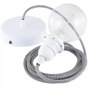Creative Cables Lampe Suspendue Pendel Pour Abat-jour Rz04 Zigzag 50 Cm pas cher