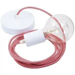 Creative Cables Lampe Suspendue Pendel Rz09 Zigzag 1 M pas cher