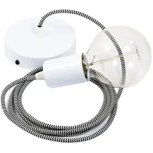 Creative Cables Lampe Suspendue Pendel Rz04 Zigzag 1 M pas cher