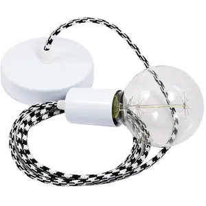 Creative Cables Lampe Suspendue Pendel Rp04 Bicolored 1 M pas cher