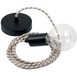Creative Cables Lampe Suspendue Pendel Rd53 Stripes 1 M pas cher