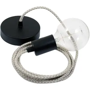 Creative Cables Lampe Suspendue Pendel Rd62 Lozenge 1 M pas cher