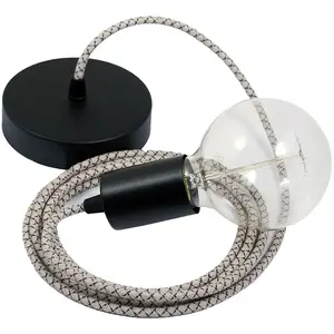 Creative Cables Lampe Suspendue Pendel Rd64 Lozenge 1 M pas cher