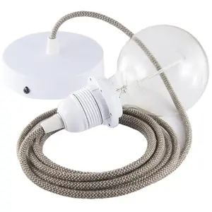 Creative Cables Lampe Suspendue Pendel Pour Abat-jour Rd73 Zigzag 2 M pas cher