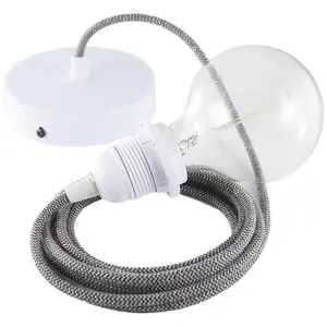 Creative Cables Lampe Suspendue Pendel Pour Abat-jour Rd74 Zigzag 2 M pas cher
