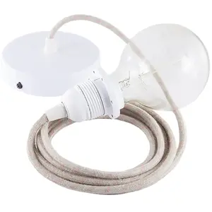 Creative Cables Lampe Suspendue Pendel Pour Abat-jour Rd51 Stripes 2 MVendu parbricoinn