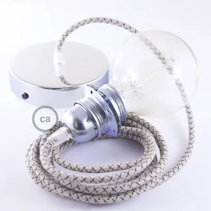Creative Cables Lampe Suspendue Pendel Pour Abat-jour Rd64 Lozenge 2 M pas cher