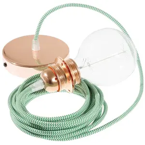 Creative Cables Lampe Suspendue Pendel Pour Abat-jour Rz06 Zigzag 2 M pas cher