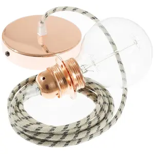 Creative Cables Lampe Suspendue Pendel Pour Abat-jour Rd54 Stripes 2 M pas cher