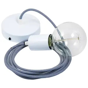 Creative Cables Lampe Suspendue Pendel Rz12 Zigzag 50 Cm pas cher
