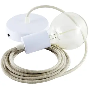 Creative Cables Lampe Suspendue Pendel Rc43 50 Cm pas cher