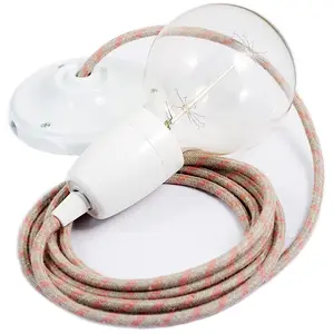 Creative Cables Lampe Suspendue Pendel Rd51 Stripes 1 M pas cher