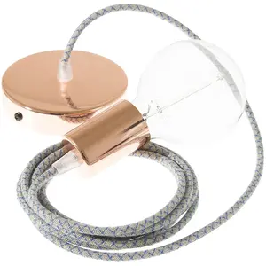 Creative Cables Lampe Suspendue Pendel Rd65 Lozenge 2 M pas cher