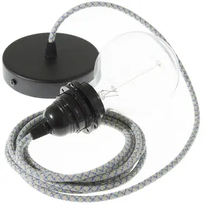 Creative Cables Lampe Suspendue Pendel Pour Abat-jour Rd65 Lozenge 2 M pas cher