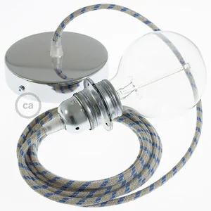 Creative Cables Lampe Suspendue Pendel Pour Abat-jour Rd55 Stripes 2 M pas cher
