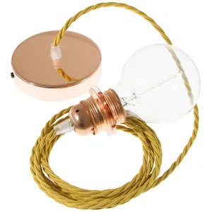 Creative Cables Lampe Suspendue Pendel Pour Abat-jour Tm25 Diy 1 M pas cher