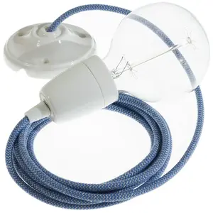 Creative Cables Lampe Suspendue Pendel Rd75 Zigzag 2 M pas cher