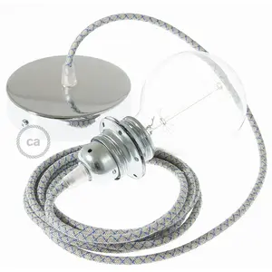 Creative Cables Lampe Suspendue Pendel Pour Abat-jour Rd65 Lozenge Diy 1 M pas cher