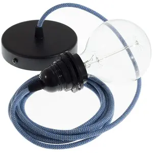 Creative Cables Lampe Suspendue Pendel Pour Abat-jour Rd75 Zigzag 1 M pas cher