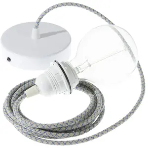 Creative Cables Lampe Suspendue Pendel Pour Abat-jour Rd65 Lozenge 50 Cm pas cher