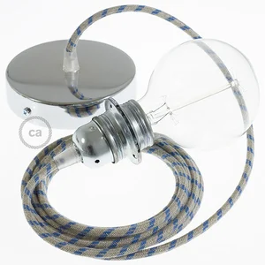 Creative Cables Lampe Suspendue Pendel Pour Abat-jour Rd55 Stripes 50 Cm pas cher