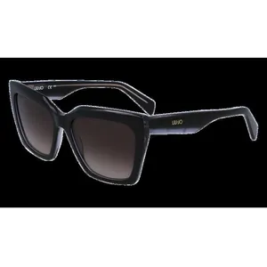 Lunettes de Soleil - LIU JO - LJ795S - Noir/Gris - Femme - Classique pas cher