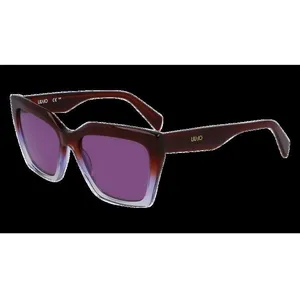 Lunettes de Soleil Aviator LIU JO LJ795S - 208 GRADIENT MAHOGANY/VIOLET - Femme pas cher