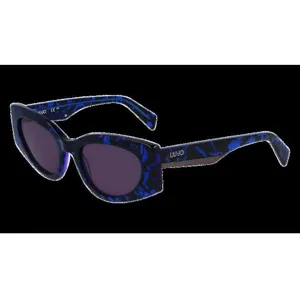 Lunettes de Soleil - LIU JO - LJ792S - Aviator - Femme - Bleu pas cher