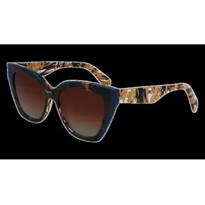 Lunettes de Soleil Aviator LIU JO LJ784S 205 BROWN/BLUE 53/17/140 pas cher