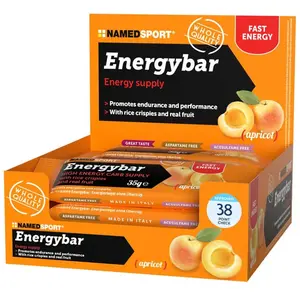 Named Sport Boîte De Barres énergétiques Au Mélange De Glucides Abricot 35g 12 Unités pas cher