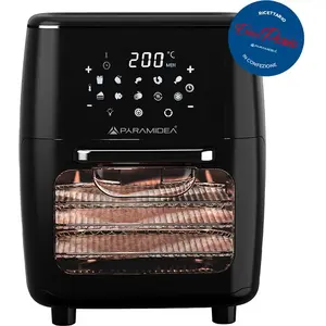 Pyramidea AF1208 Friteuse à Air Chaud 12 L Indépendante 1700 W Noir pas cher