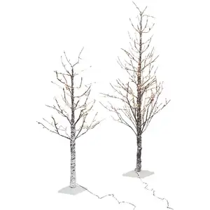 1 X TRONC D ARBRE ET BRANCHES ENNEIGeES AVEC LUMIERES LED h. 180 cm - ...Vendu parrakuten