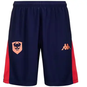 Short Ahora Pro 8 SM Caen 24/25 pour Garçon - Bleu marine rouge foncéVendu pargoalinn