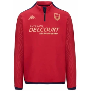 Kappa Sweat à Demi-zip Entraînement Sm Caen 24/25 Ablas Pro 8