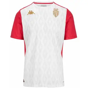 Kappa Maillot Aboupret Pro 8 AS Monaco 24/25 - Homme - Blanc rouge - I...Vendu parcdiscount