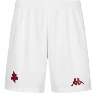 Kappa Short Kombat Ryder FC Metz 24/25 pour Adulte - Blanc - Football - Non Imperméable - Respirant pas cher